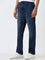 Nuon Dark Blue Relaxed-Fit Mid-Rise Jeans