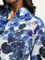 Wardrobe Blue Floral Design Shirt with Camisole