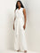 Wardrobe Ivory Jumpsuit With Belt