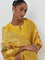 Vark Mustard Kurta, Ethnic Pants and Bandhani Dupatta Set