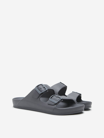 SOLEPLAY Grey Double Band Flip-Flop