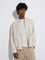 Ascot Beige Relaxed-Fit Bomber Jacket