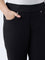 Gia Black High-Rise Cotton-Blend Jeggings