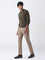 Ascot Olive Knit-Textured Relaxed-Fit Cotton Polo Sweater
