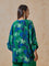 Floral Printed Green Top