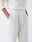 ETA Off-White Striped Relaxed-Fit Mid-Rise Cotton Pants
