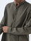 ETA Olive Textured Relaxed-Fit Cotton Shirt