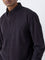 Ascot Charcoal Relaxed-Fit Cotton Shirt