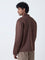 Ascot Dark Brown Relaxed-Fit Suede Jacket