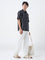 ETA White Relaxed-Fit Mid-Rise Cotton Chinos