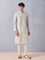 Embroidered Ivory Kurta