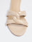 LUNA BLU Beige Mule Heel Sandals