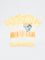 HOP Kids Boys Yellow Tie-Dye Printed Cotton T-Shirt
