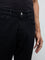 Nuon Black Slim-Fit Mid-Rise Jeans