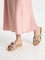 LUNA BLU Multicolour Floral Embroidered Sandals