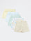 HOP Baby Boys Multicolour Printed Cotton Shorts - Pack of 5