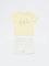 HOP Baby Boys Yellow Animal Printed Cotton T-Shirt and Shorts Set
