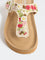 LUNA BLU Multicolour Floral Embroidered Sandals