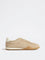 LUNA BLU Beige Suede Lace-Up Trainer Sneakers