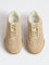 LUNA BLU Beige Suede Lace-Up Trainer Sneakers