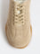 LUNA BLU Beige Suede Lace-Up Trainer Sneakers