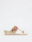 LUNA BLU Multicolour Embellished Wedge-Heel Sandals