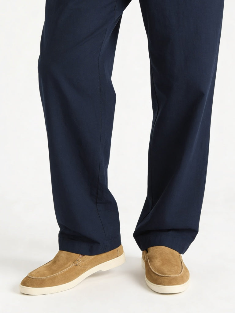 SOLEPLAY Brown Suede Loafers