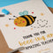 Thank you for bee-ing card (Set of 2)