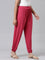 Girls Solid Fuchsia Harem Pants