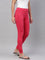 Coral Cotton Stretch Churidar