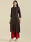 Viscose Ajrakh Print A-Line Kurta