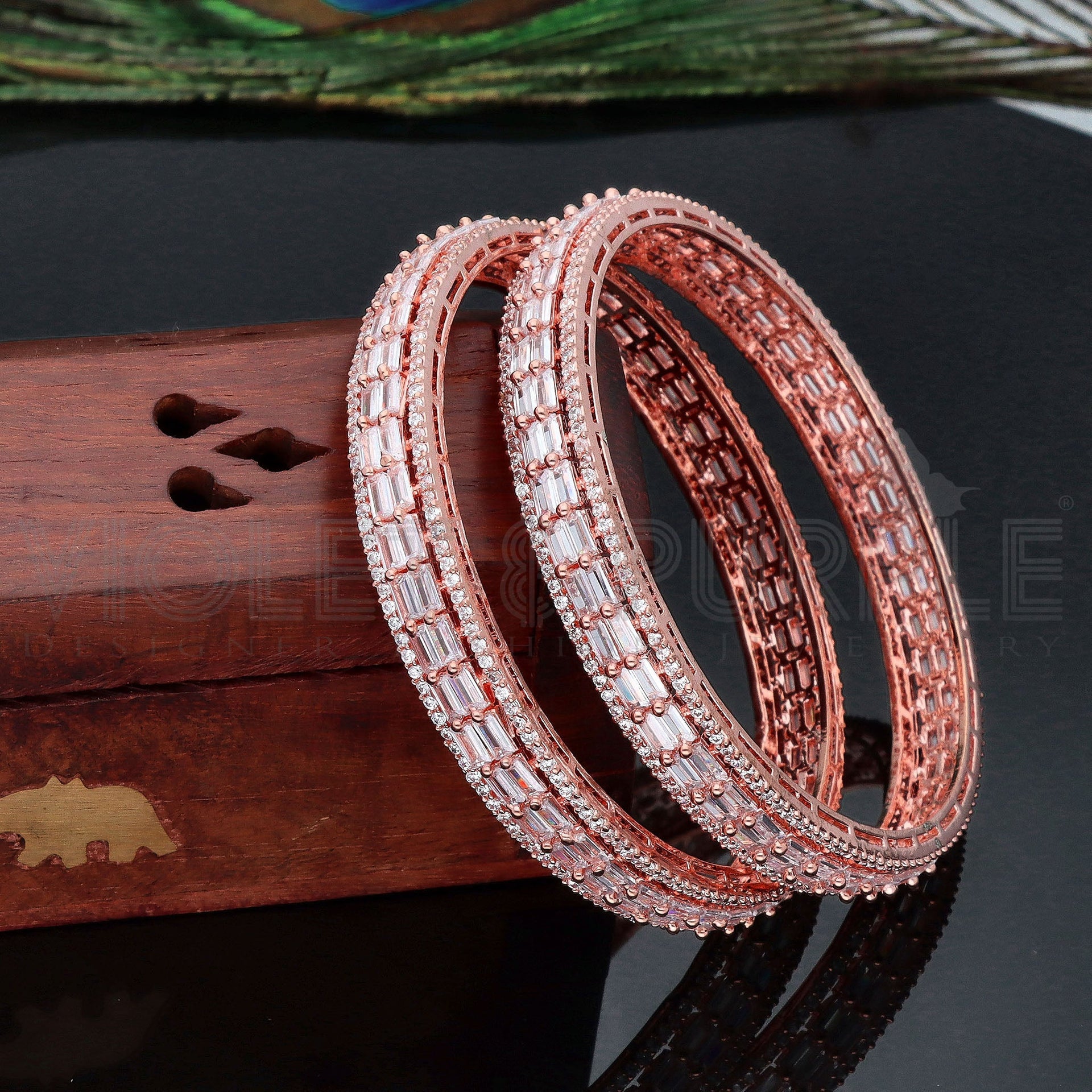 Zirconia Bangle Set ZBGL10494