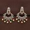 Zirconia Chandbali Earrings