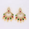 Zirconia Chandbali Earrings