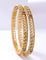 Designer Matt Kempu Stone Bangles