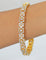 Zirconia Floral Stone Kada Bangle