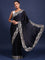 Black Jimmy Choo Embroidery Saree
