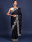 Black Jimmy Choo Embroidery Saree