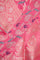 Flamingo Pink Peaocok Banarasi Silk Saree