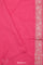 Flamingo Pink Peaocok Banarasi Silk Saree