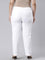 Women White Chinos Trousers