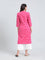 Cotton Ikat Print Straight Kurta