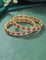 Designer Zirconia Ruby Radiance Bangle