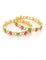 Zircon Gold Polish Bangles ZBGL10971