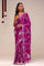 Fandango Purple Silk Handcrafted Saree