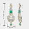 Zirconia Earrings 55631