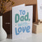 Dear Dad Letter Card