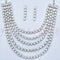 Zirconia Necklace Set 65548