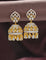 Designer Zirconia Floral Radiance Jhumka