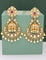 Stunning Designer Zirconia Chandbutta Earrings